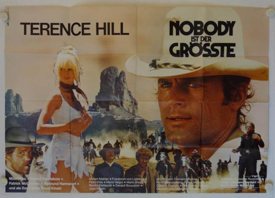A Genius, Two Partners and a Dupe original release german double-panel movie poster